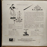 K. L. Saigal  - Memories Of Greatness Volume Three (The Golden Voice Of K. L. Saigal (Vinyl)